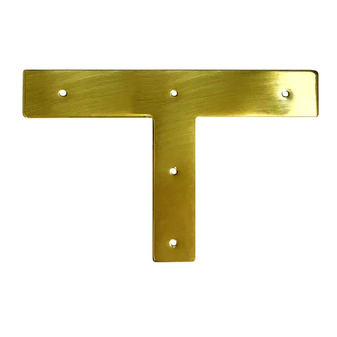 Brass Campaign Trim  T - paxton hardware ltd