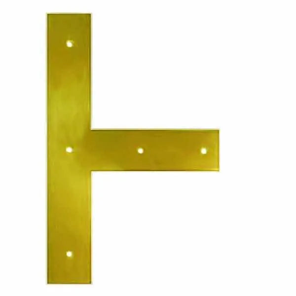 Brass Campaign Trim  T - paxton hardware ltd