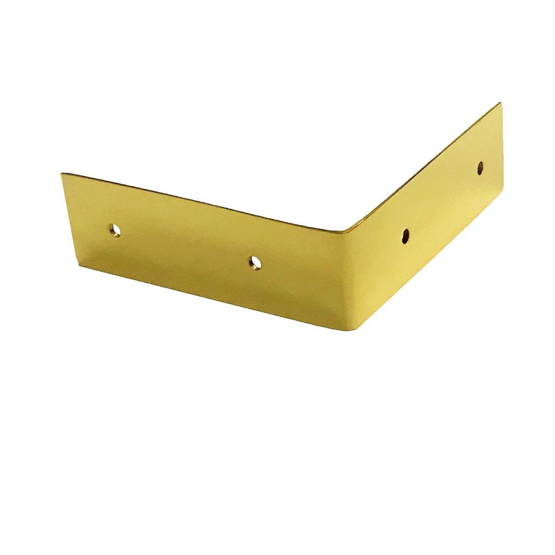 Brass Cabinet Railing Corner Post - Paxton Hardware