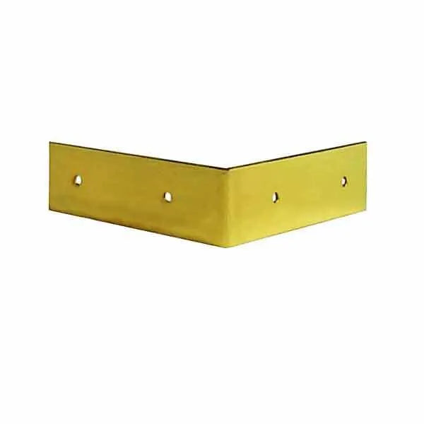 Brass Campaign Corner Brackets - paxton hardware ltd