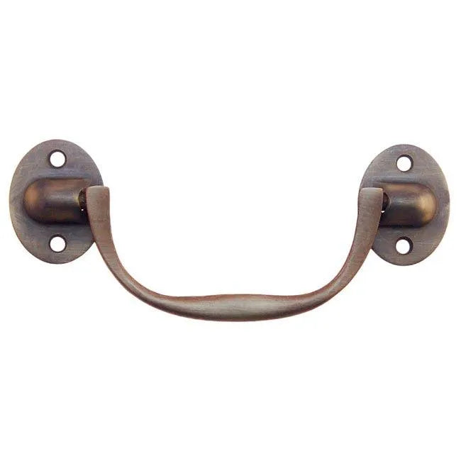 Antique Brass Chest Lift for furniture, Paxton Hardware