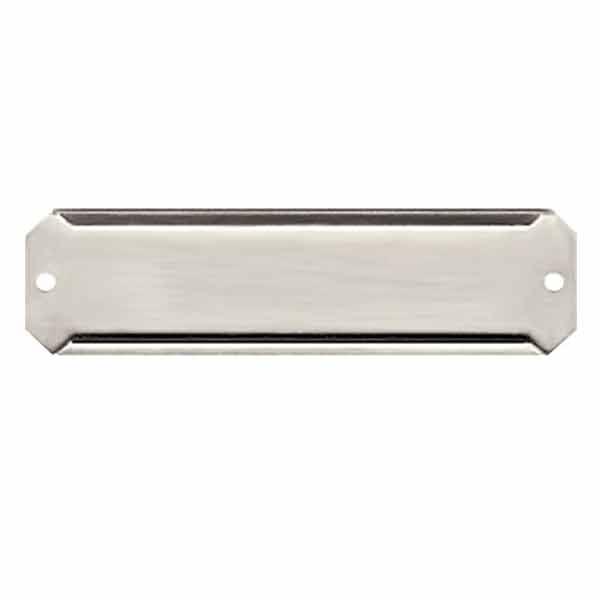 Narrow Aluminum Card Holders, 1 inch - paxton hardware ltd