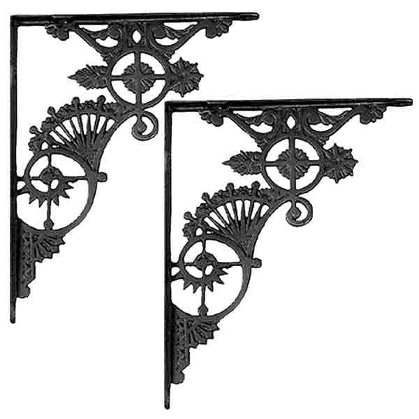 Forged Iron Shelf Brackets - paxton hardware ltd