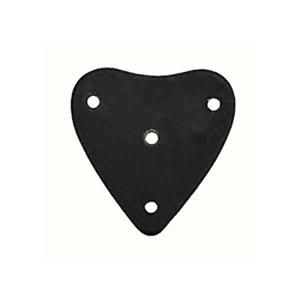 Black Iron Heart Ornaments - paxton hardware ltd