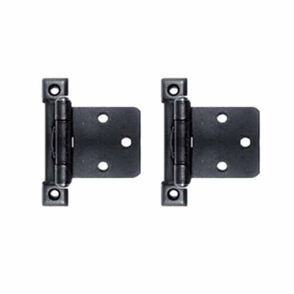 Black Overlay Cabinet Hinges Paxton