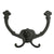 Black Double Iron Hooks - paxton hardware ltd