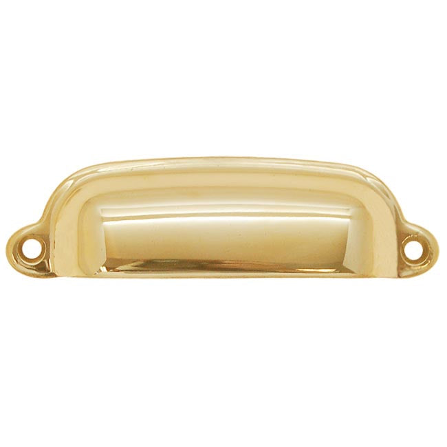 Simple Brass Bin Pull for Cabinet Drawers, Paxton Hardware