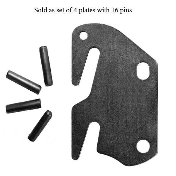 Bed Rail Hooks with Pins Paxton Hardware