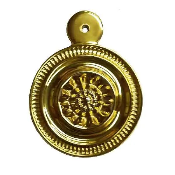 Round Bolt Covers, Polished - paxton hardware ltd