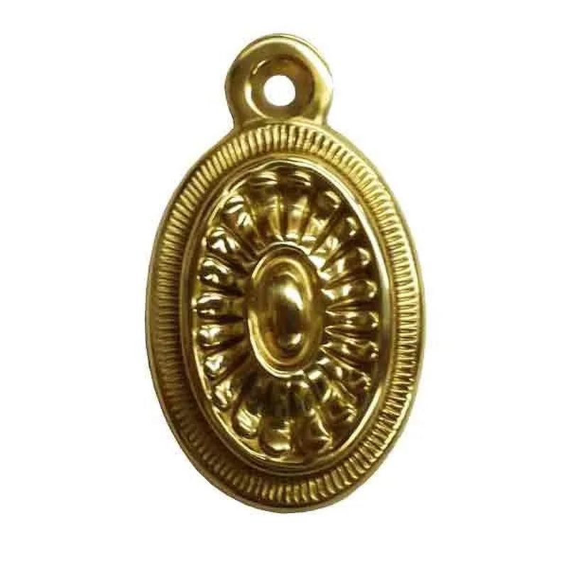 Oval Bed Bolt Covers, Polished - paxton hardware ltd