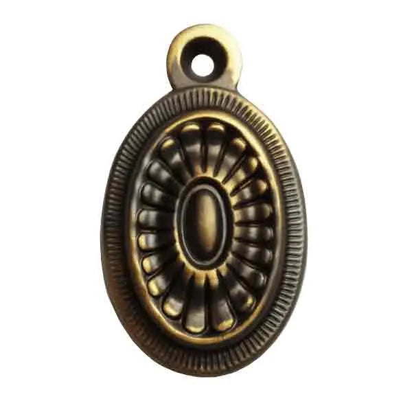 Oval Bed Bolt Covers, Antique - paxton hardware ltd