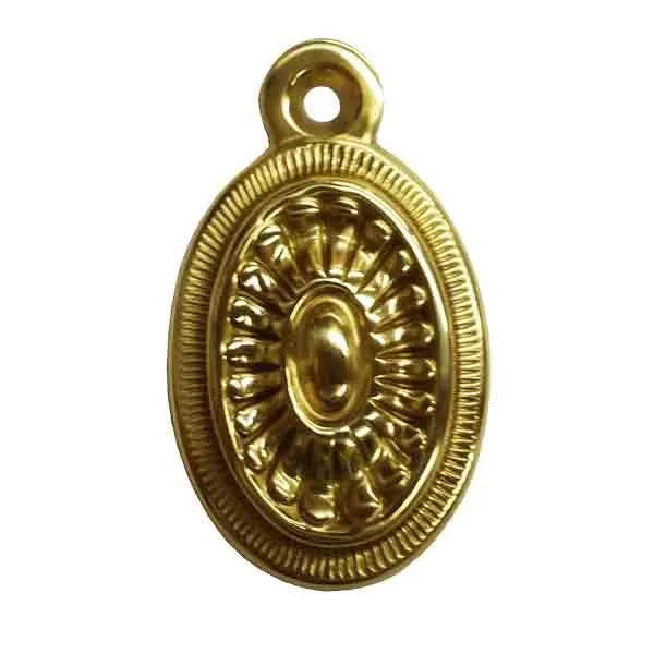 Oval Bed Bolt Covers, Polished - paxton hardware ltd