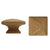 Square Wood Knobs, Oak 1-3/4" - paxton hardware ltd