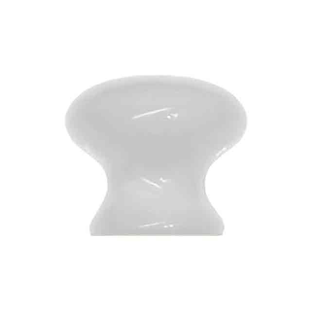 White Porcelain Knobs, 1 inch Ceramic - paxton hardware ltd