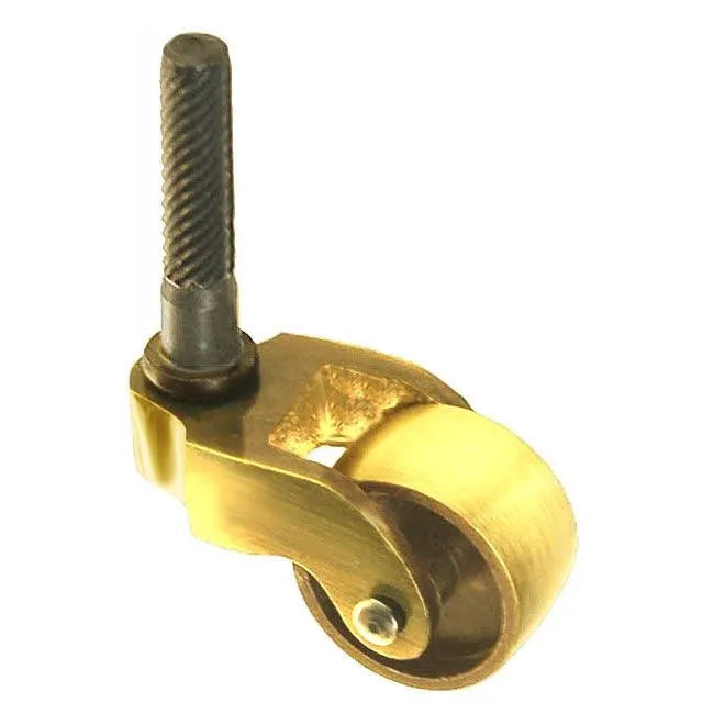 Brass Stem Type Furniture Caster, Paxton Hardware