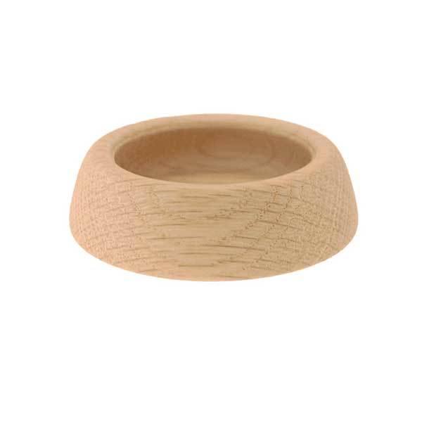 Wood Cups for Casters - paxton hardware ltd