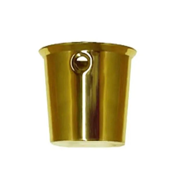 Round Brass Sabot, large - paxton hardware ltd