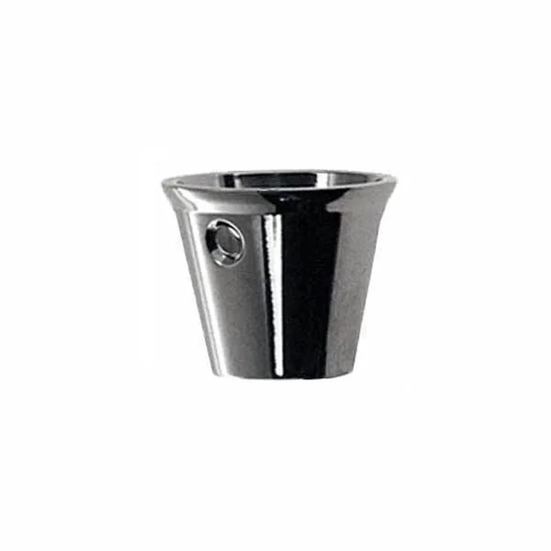 Round Nickel Furniture Leg Cups, Medium - paxton hardware ltd