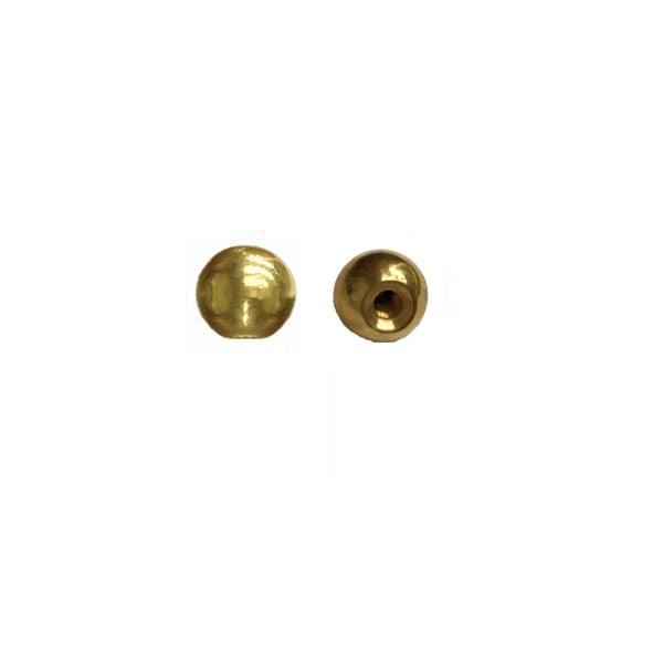 Small Brass Balls, 1/2 inch diameter - paxton hardware ltd