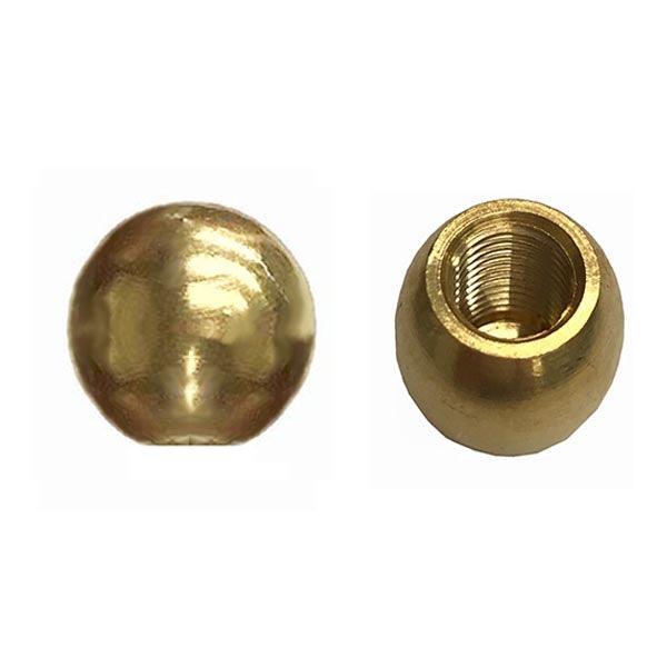 Small Brass Balls, 1 inch diameter - paxton hardware ltd