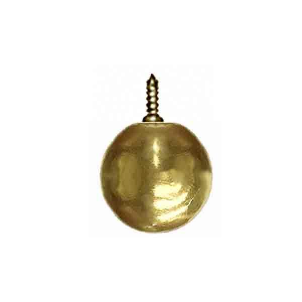 Screw-on Brass Ball, 1 inch - paxton hardware ltd
