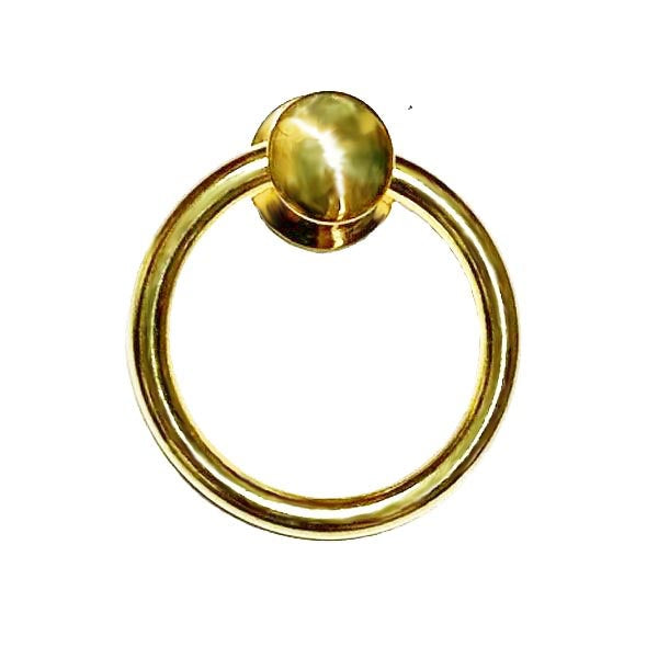 Brass Ring Pull for Furniture, Paxton Hardware