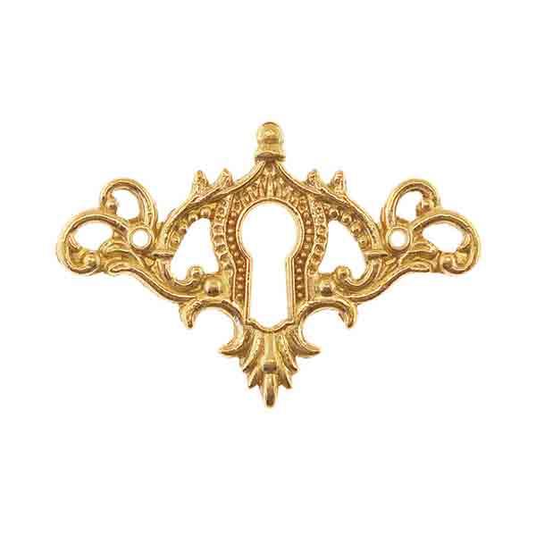 Decorative Victorian Keyhole Cover - paxton hardware ltd