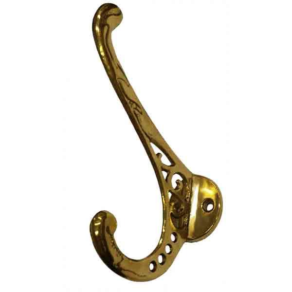 Brass Coat  Hooks - paxton hardware ltd