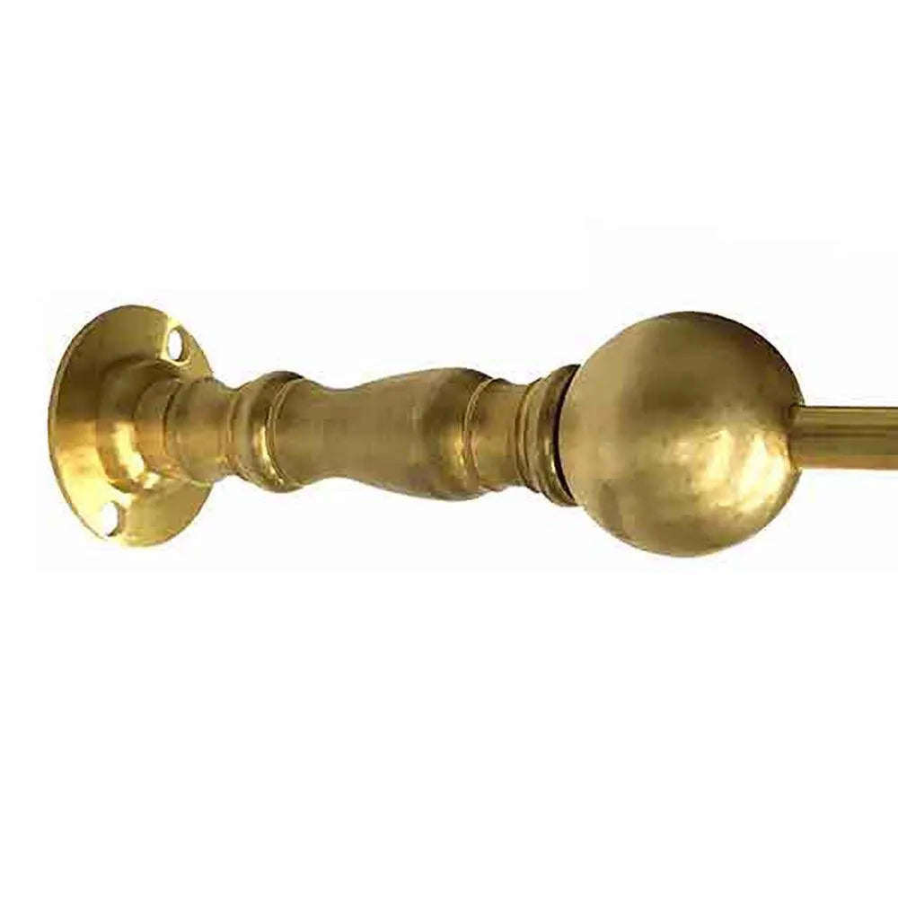 Vintage Shelf Rail Brass Furniture Railing Paxton Hardware