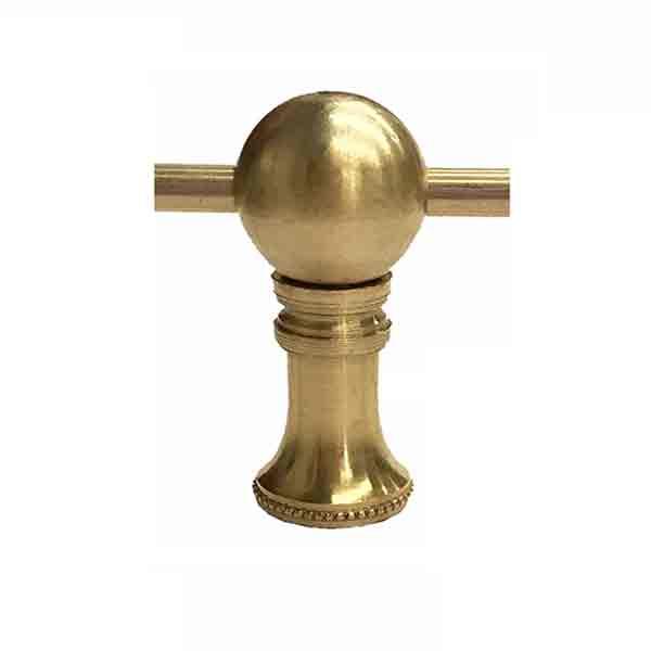 Trail Pull Unlacquered Brass - 12 in - Handles & More
