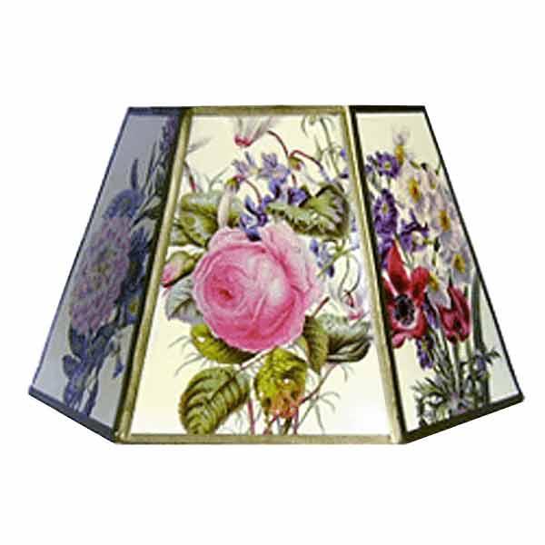 Floral Uno Lampshades for Bridge Lamps - paxton hardware ltd