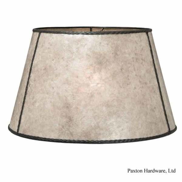 Large Mica Floor Lampshade Replacement - paxton hardware ltd