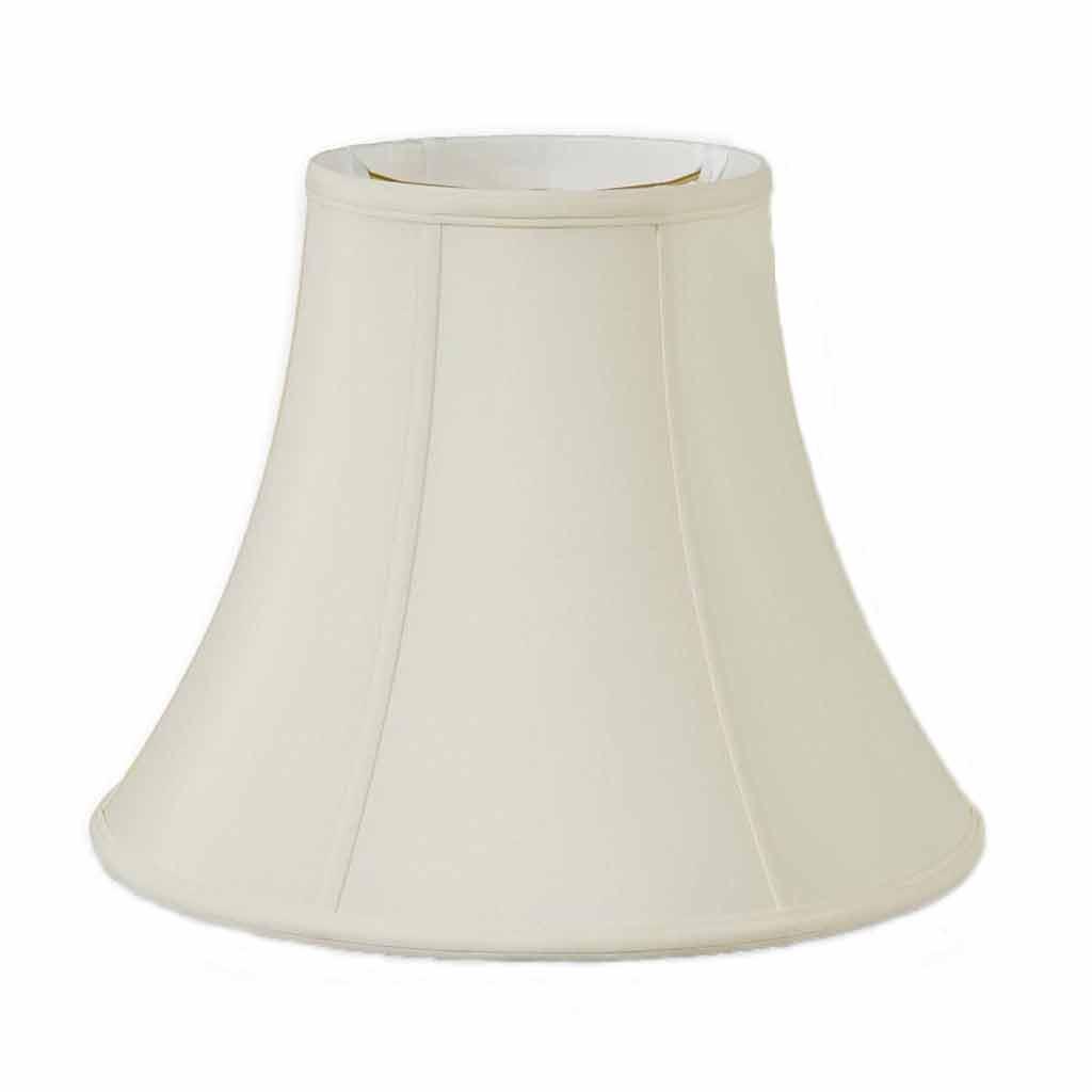 Deluxe Eggshell Bell Lamp Shade, 7x14x11