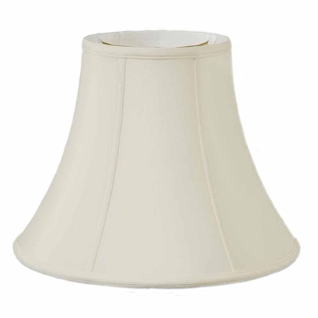 Deluxe Eggshell Bell Lamp Shade, 8x16x12