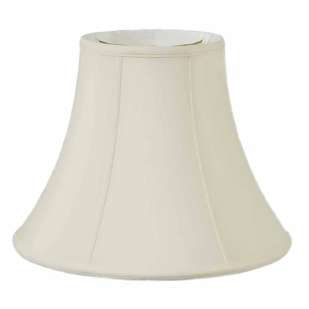 Deluxe Eggshell Bell Lamp Shade, 8x16x12