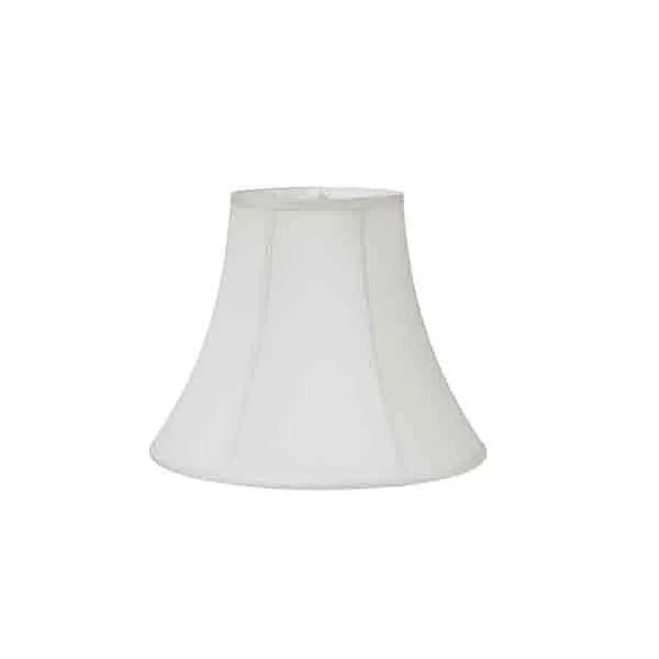 White Bell Lamp Shades, 10 inch base - paxton hardware ltd