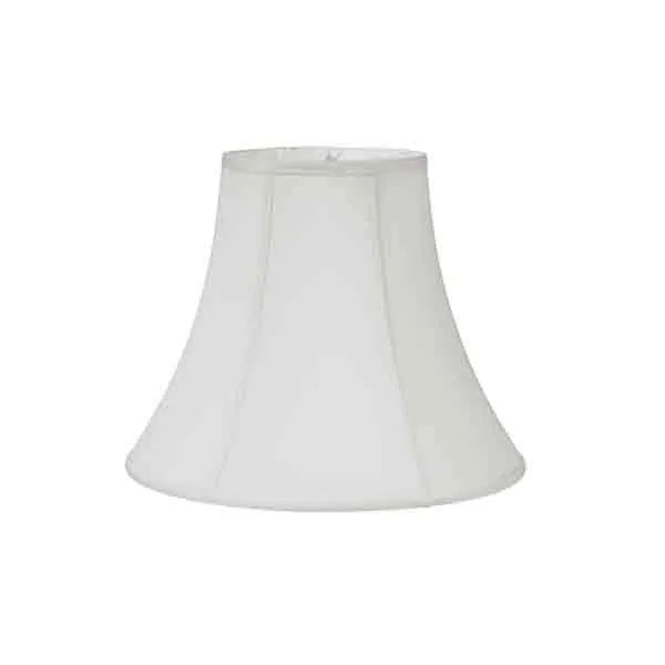 White Bell Lamp Shades, 12 inch base - paxton hardware ltd