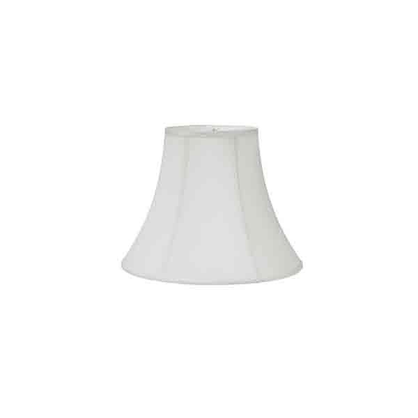 White Bell Lamp Shades, 8 inch - paxton hardware ltd