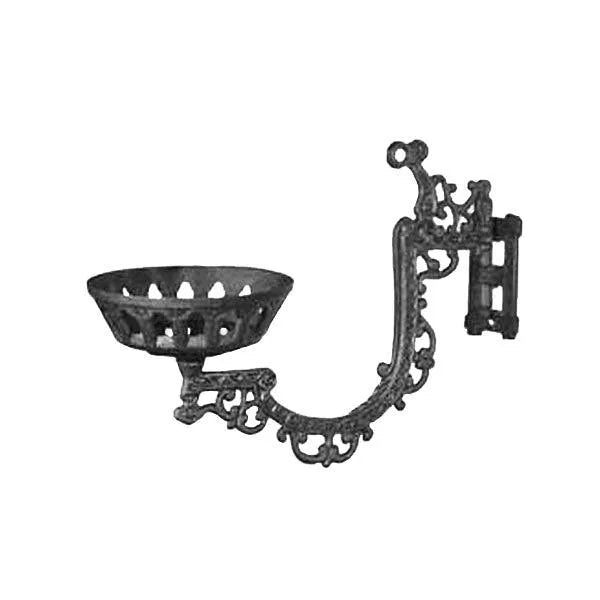 Antique Lamp Wall Bracket, Cast Iron, Paxton Hardware