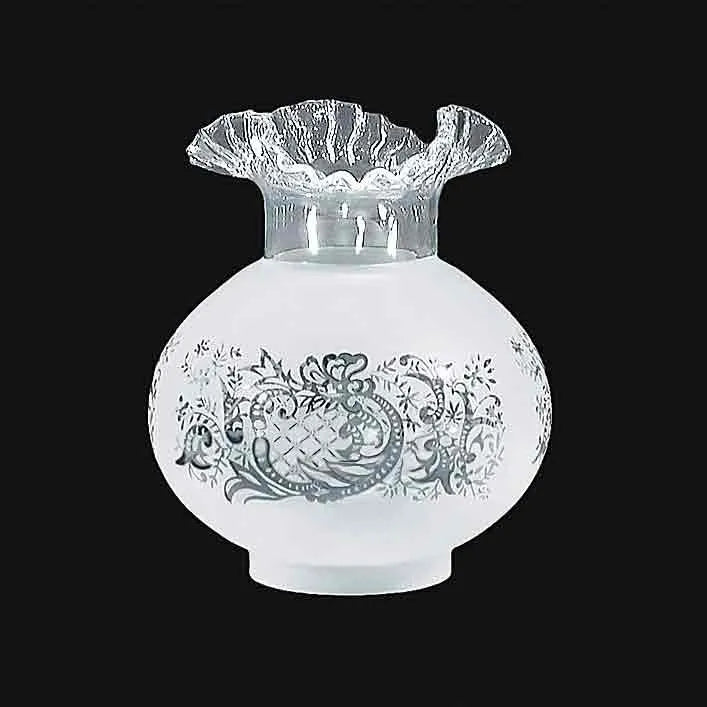 Etched Frosted Glass Lamp Shades - paxton hardware ltd