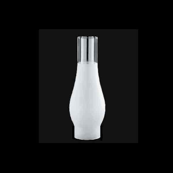 Frosted Glass Chimneys,   2-5/8 x 10 - paxton hardware ltd