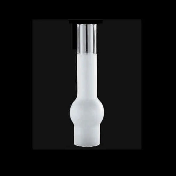 Frosted Glass Chimneys,   2-5/8 x 12 - paxton hardware ltd