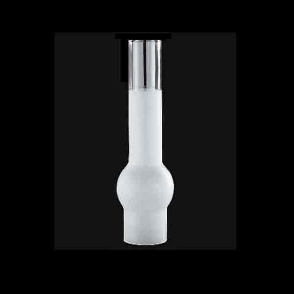 Frosted Glass Chimneys,   2-5/8 x 12 - paxton hardware ltd