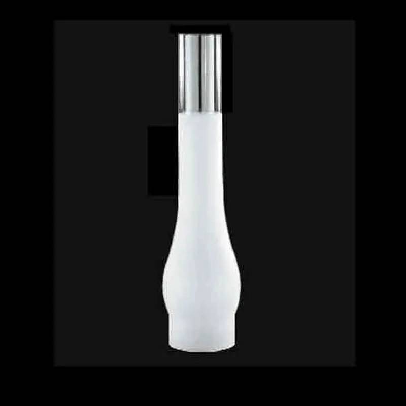 Frosted Glass Chimneys, 2-5/8 x 10