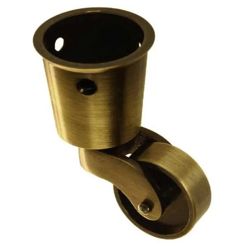 Round Antique Cup Casters, Medium - paxton hardware ltd