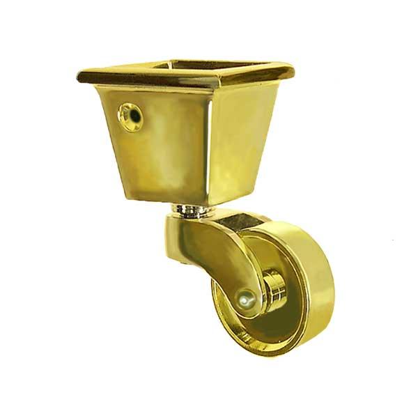 Tapered Square Cup Casters, 1 inch Wheel - paxton hardware ltd