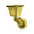 Tapered Square Cup Casters, 1 inch Wheel - paxton hardware ltd