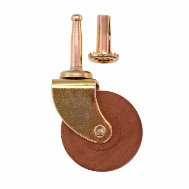 Wood Swivel Wheel Casters, Large - paxton hardware ltd