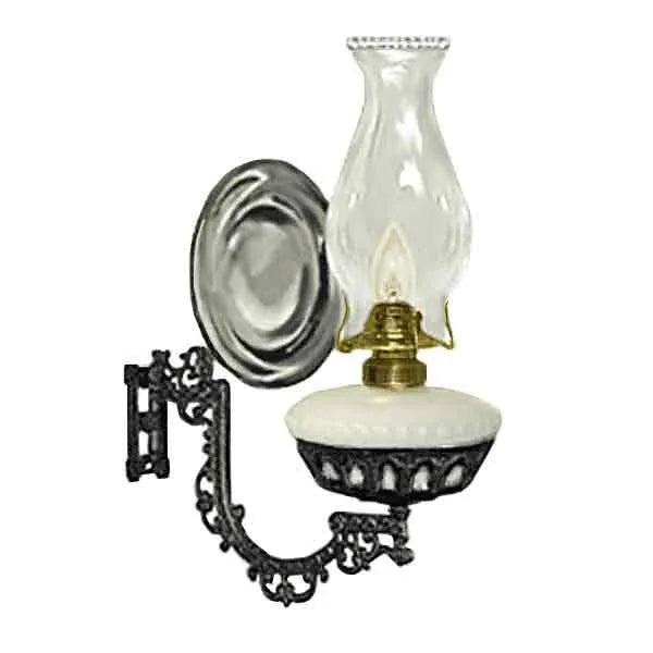 Wall Lamp, Electric, White Font - Mercury Reflector - paxton hardware ltd