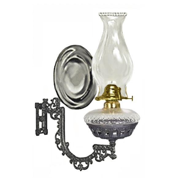 Wall Lamp, Oil, Clear Font - Mercury Reflector - paxton hardware ltd